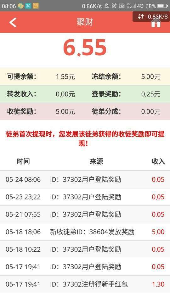 聚财手机赚钱软件截图4