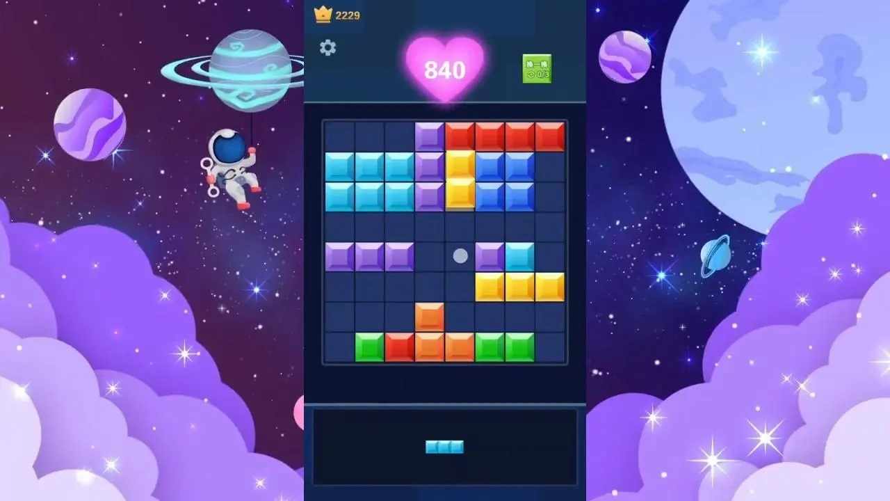 经典俄罗斯方块小游戏手机赚钱软件截图1