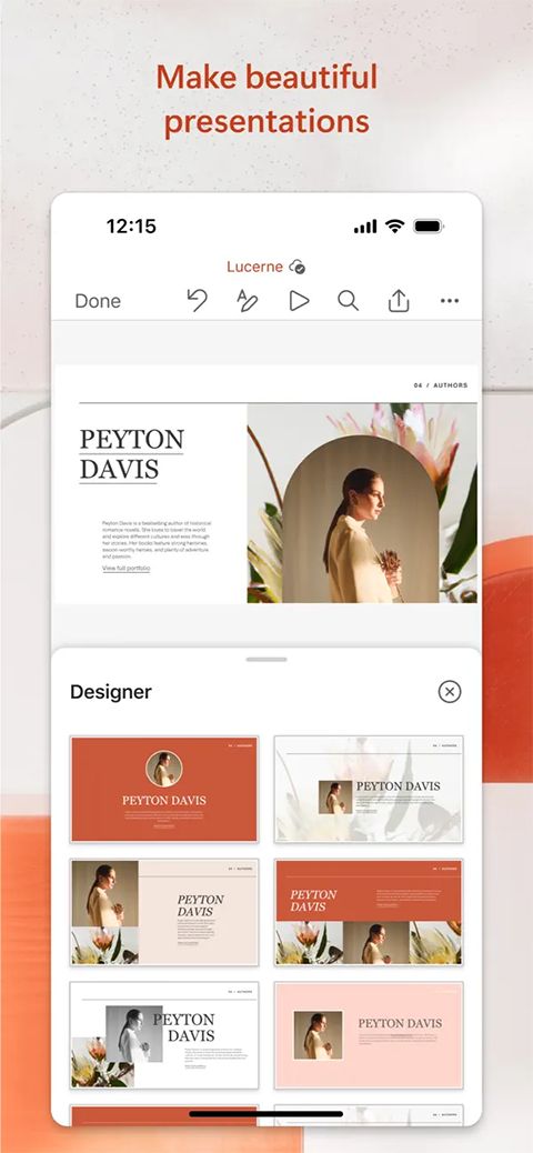 PowerPoint(ppt)ipad版手机赚钱软件截图3