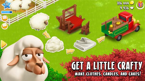 卡通农场国际服(Hay Day)手机赚钱软件截图3