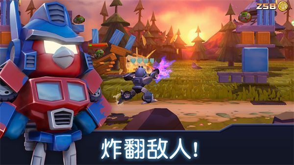 愤怒的小鸟变形金刚最新版手机赚钱软件截图1