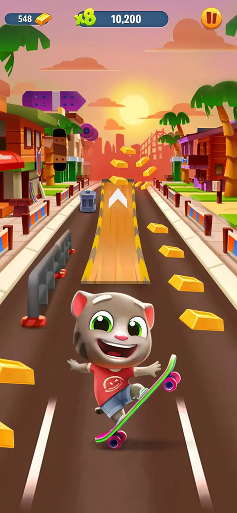 汤姆猫跑酷ios版手机赚钱软件截图1