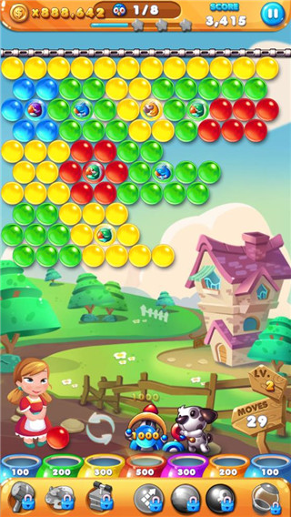 泡泡总动员游戏(Bubble Story)手机赚钱软件截图2