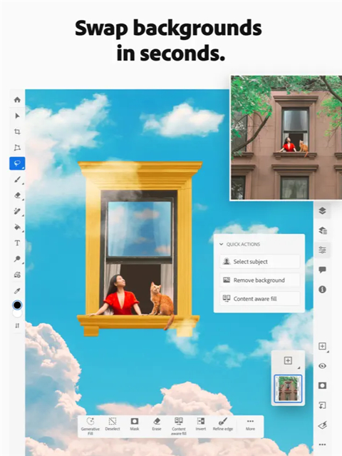 Adobe Photoshop iPad版手机赚钱软件截图4