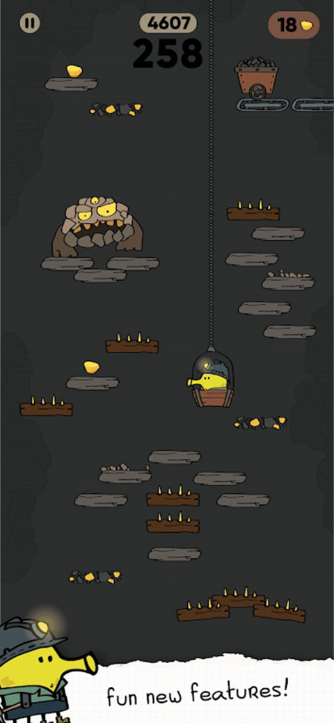 涂鸦跳跃2官方正版(Doodle Jump 2)手机赚钱软件截图5