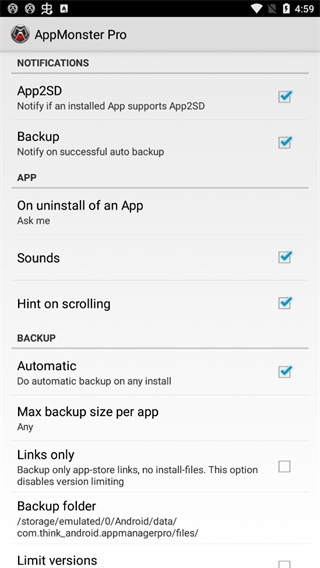 备份精灵(AppMonster pro)手机赚钱软件截图4