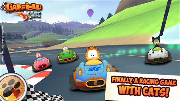 加菲猫卡丁车手机版(Garfield Kart)手机赚钱软件截图4