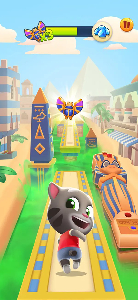 汤姆猫跑酷ios版手机赚钱软件截图2