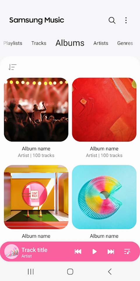 三星音乐app(samsung music)最新版手机赚钱软件截图1