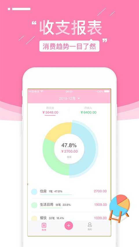 可萌记账App手机赚钱软件截图2