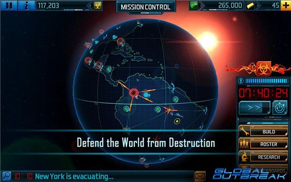 全球爆发中文版(Global Outbreak)手机赚钱软件截图1