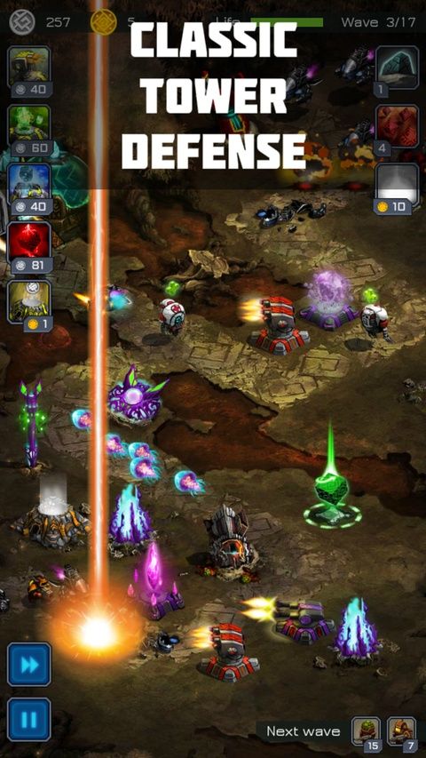 古老星球经典塔防ios版(Ancient Planet Tower Defense)手机赚钱软件截图2