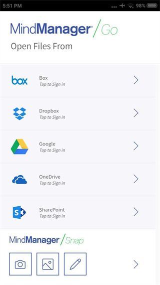 MindManager Go移动端配套app手机赚钱软件截图2