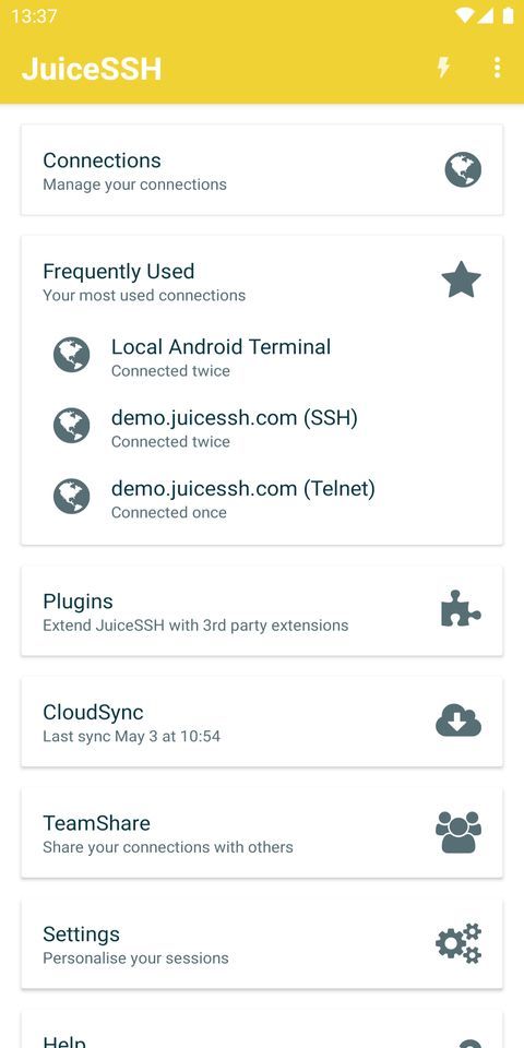juicessh官方版手机赚钱软件截图1