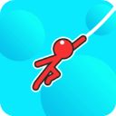 火柴人绳索跳跃(Stickman Hook)手机赚钱软件