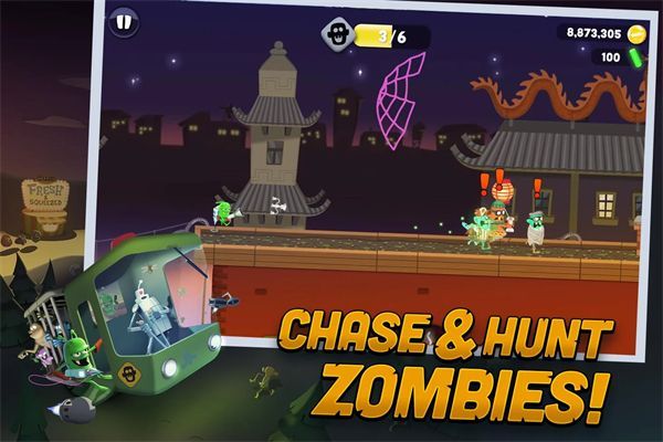 僵尸猎手新版(Zombie Catchers)手机赚钱软件截图1
