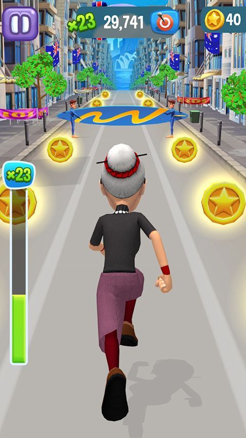 Angry Gran Run正版手机赚钱软件截图5