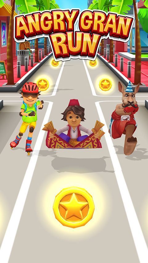 Angry Gran Run正版手机赚钱软件截图1