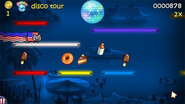 彩虹猫迷失太空官方版(Nyan Cat Lost In Space)手机赚钱软件截图4