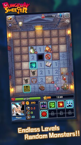 扫雷无尽地牢最新版(Minesweeper Endless Dungeon)手机赚钱软件截图3