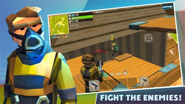 火箭大逃杀最新中文版(Rocket Royale)手机赚钱软件截图1
