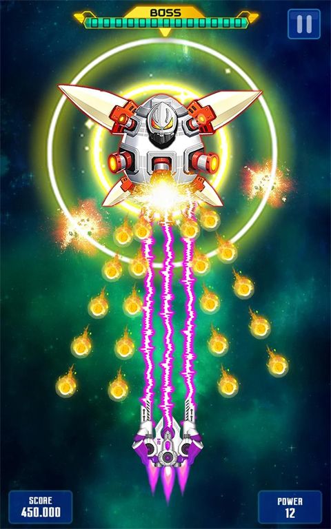 银河之战深空射手官方中文版(Space Shooter)手机赚钱软件截图2