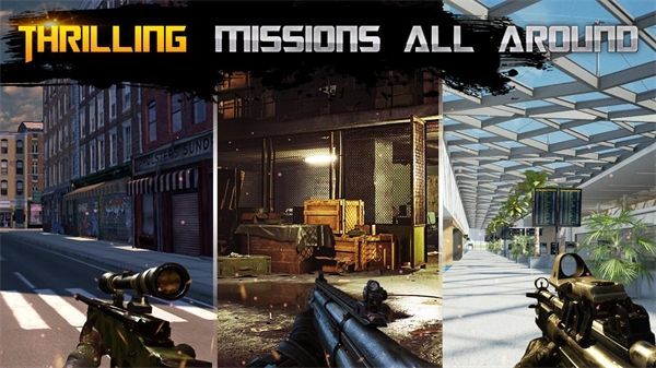 狙击手的反击官方版(Sniper Attack)手机赚钱软件截图1