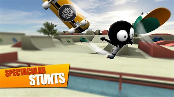火柴人滑板之战官方版(Stickman Skate Battle)手机赚钱软件截图5