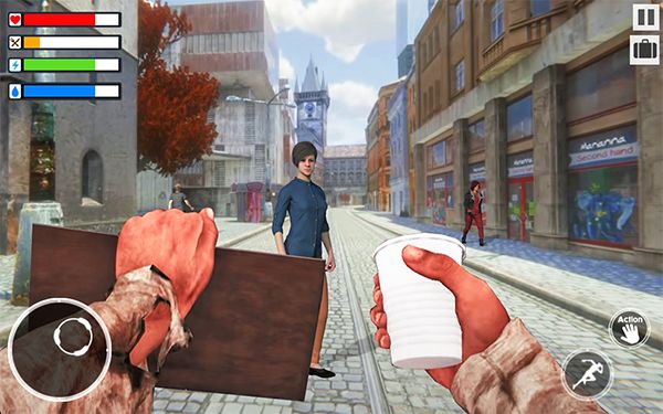 流浪汉模拟器手机版(Tramp Simulator Homeless Games)手机赚钱软件截图4
