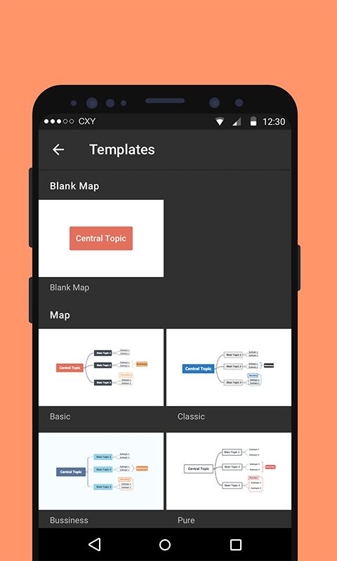 Xmind思维导图App手机赚钱软件截图2