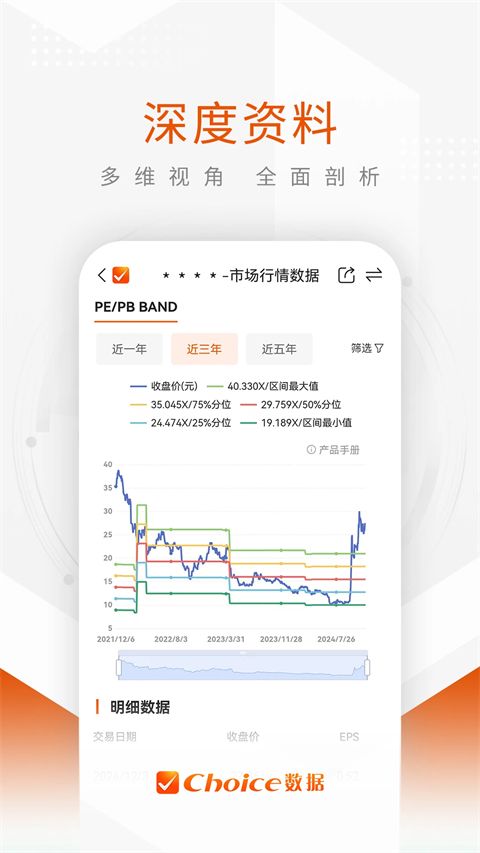 东方财富Choice数据App手机赚钱软件截图4