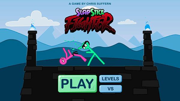 火柴人战斗Slapstick Fighter正版手机赚钱软件截图1