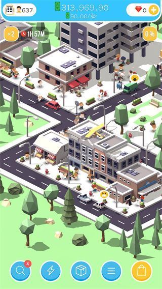 空岛城市建筑大亨最新版(Idle Island)手机赚钱软件截图4