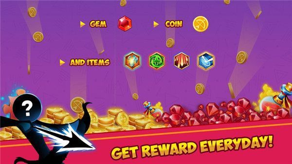 火柴人史诗弓箭手官方版(Stickman Epic Archer)手机赚钱软件截图1