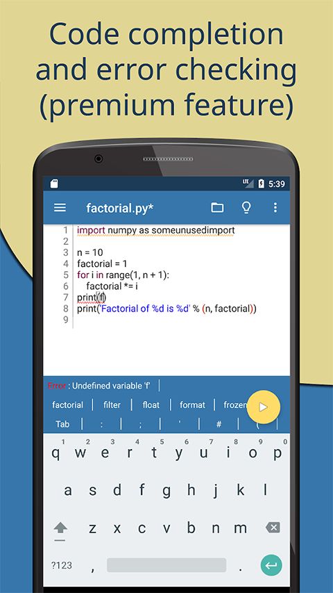 Pydroid3手机版手机赚钱软件截图3