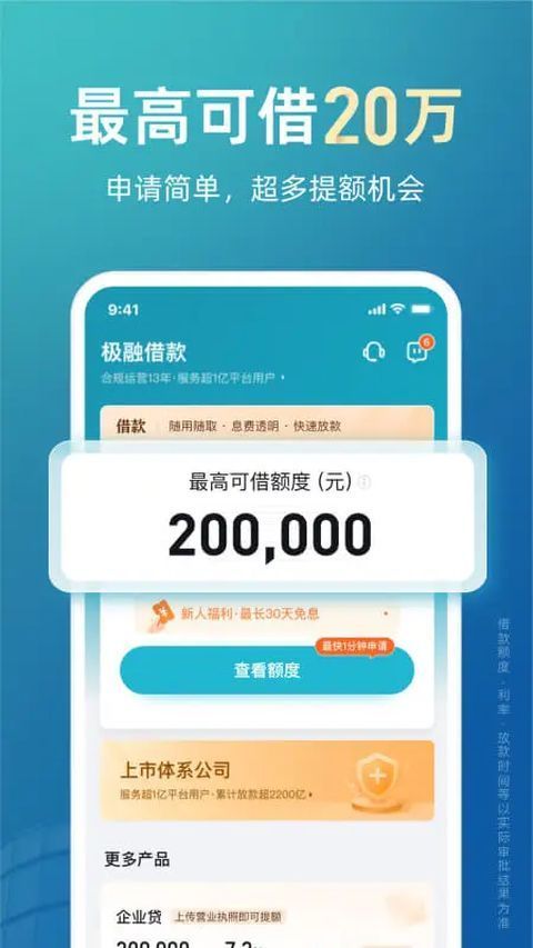极融借款app手机赚钱软件截图4