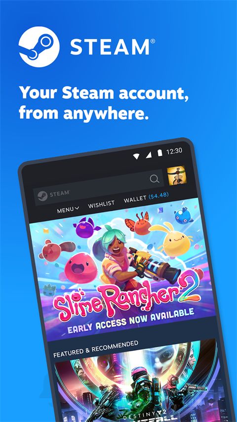 Steam手机版官方正版手机赚钱软件截图1