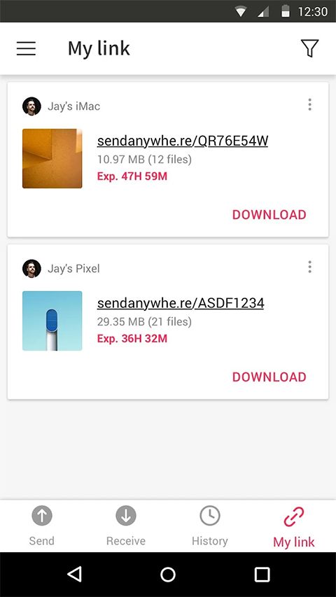 Send Anywhere手机版(文件传输)手机赚钱软件截图5
