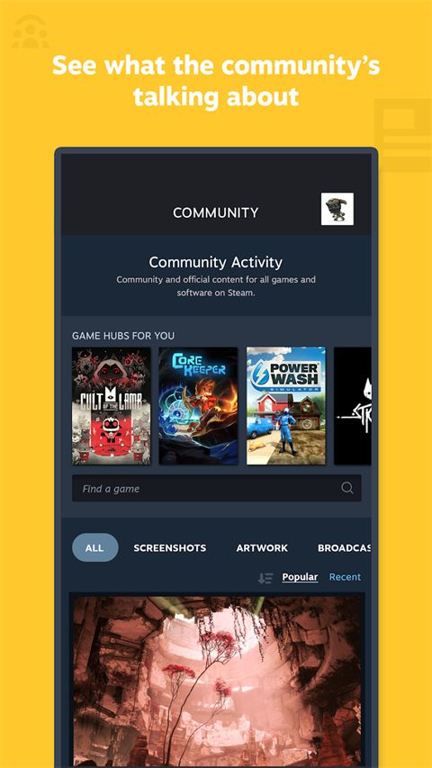 Steam手机版官方正版手机赚钱软件截图5
