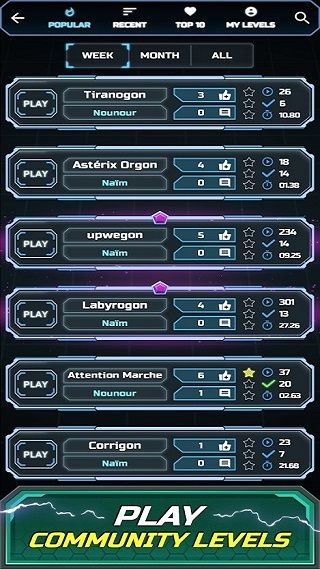 方块跳跃中文版(Astrogon)手机赚钱软件截图2