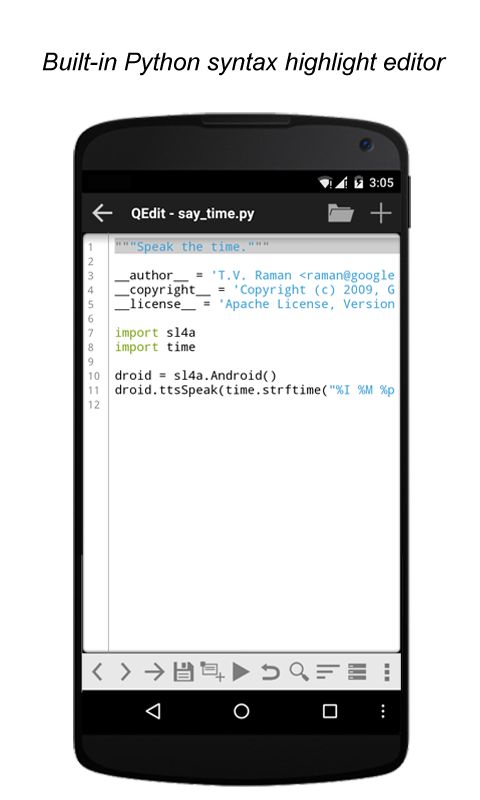 QPython3官方版手机赚钱软件截图3