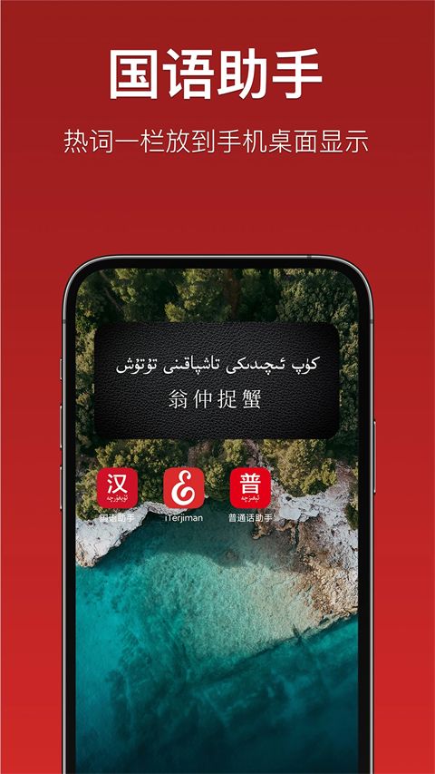 国语助手维汉翻译软件手机赚钱软件截图5