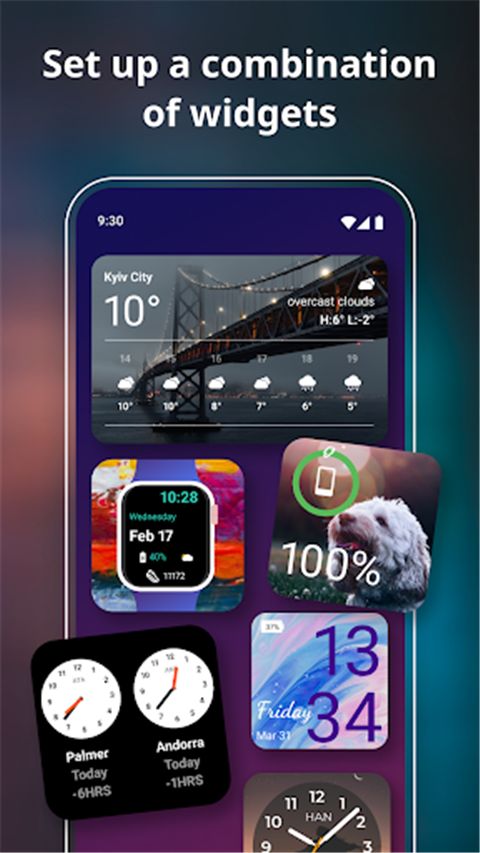 Color Widgets手机组件手机赚钱软件截图3