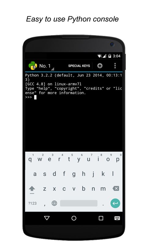 QPython3官方版手机赚钱软件截图1