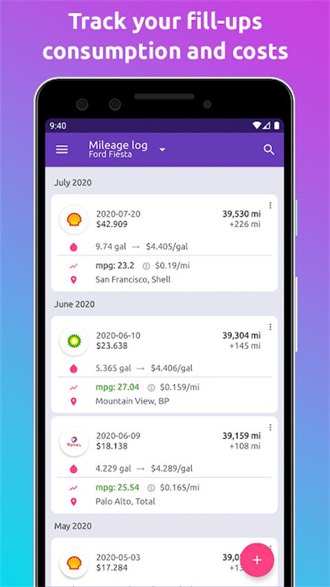 Fuelio app手机赚钱软件截图3
