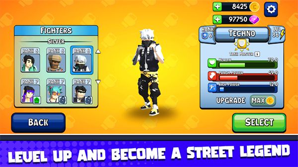 街头搏斗手游(CityFightervsStreet Gang)手机赚钱软件截图5