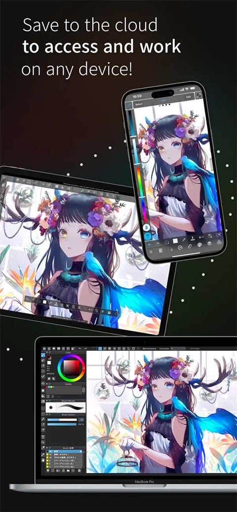 MediBang Paint苹果版手机赚钱软件截图1