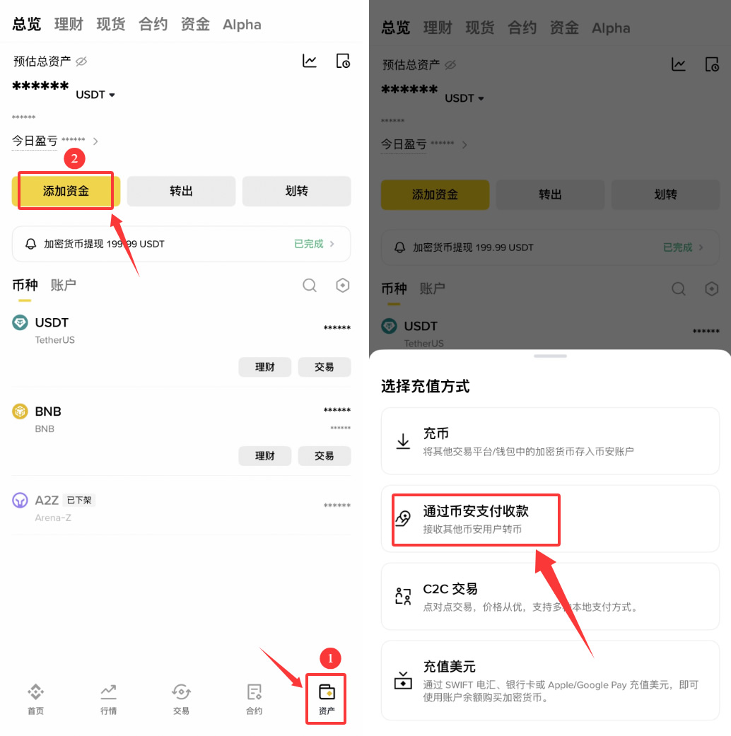 币安交易所怎么转账USDT?2026最新免费转账教程