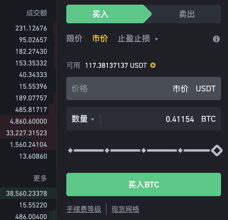 如何下达市价买入订单?_图2