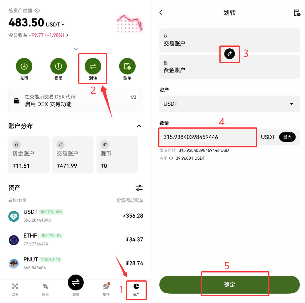 欧易OKX买卖比特币新手完整流程教学（从入金、交易BTC到出金）